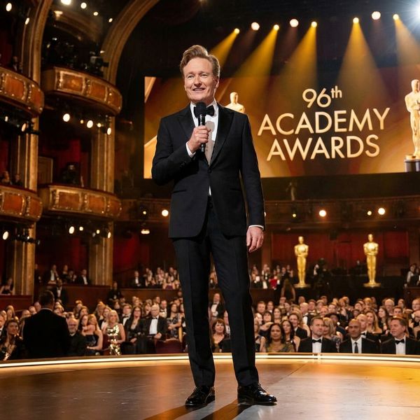 Conan O'Brien apresentando o Oscar
